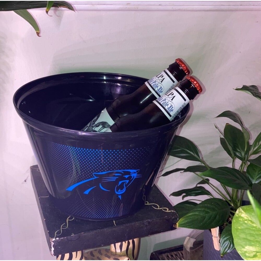 Carolina panthers beverage & Beer Ice Bucket Flower Pot Vase football NFL fan NC